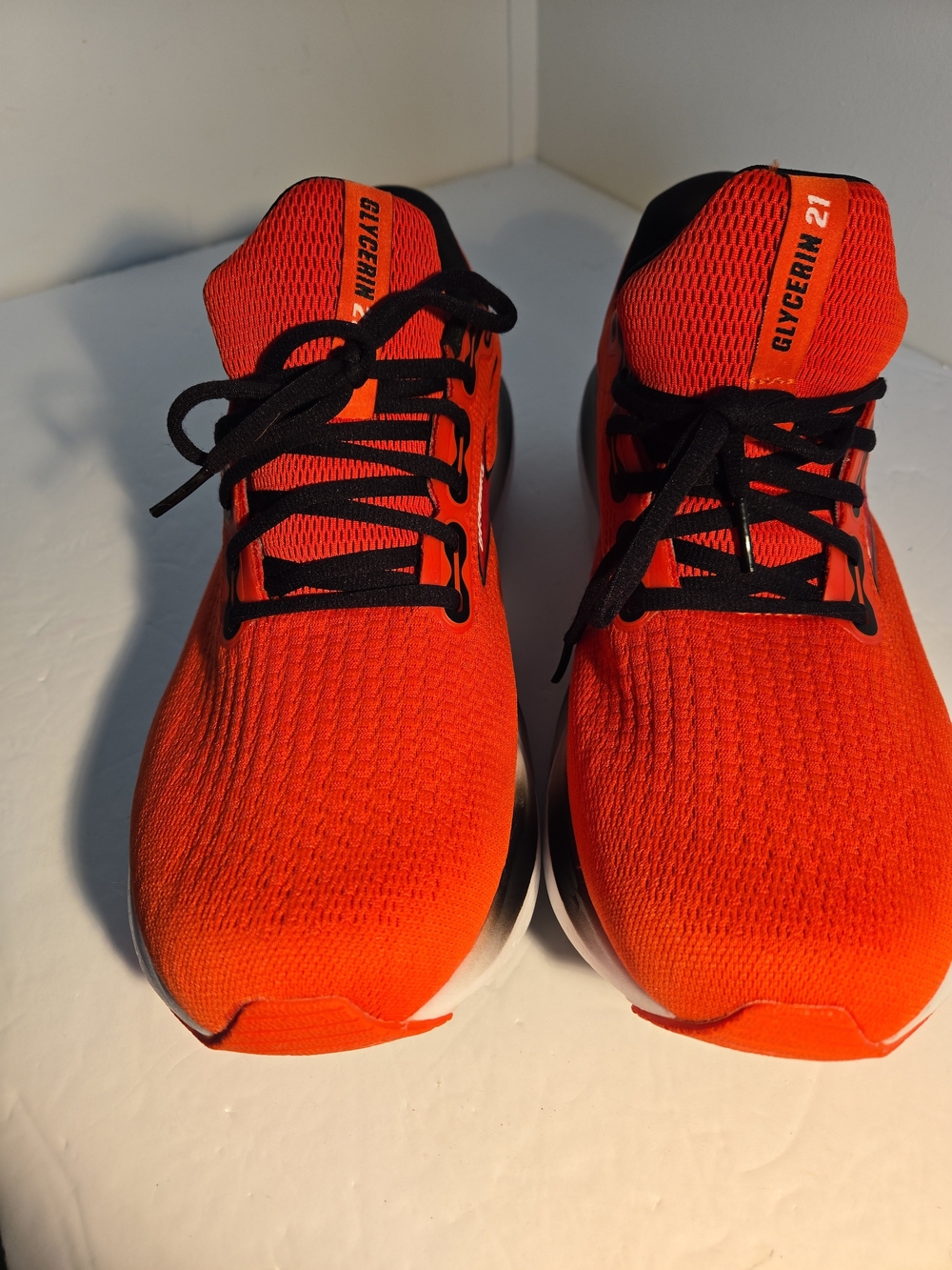 Brooks Glycerin Nitrogen Injected 21 Men's Running 13  Shoes - Bright Orange